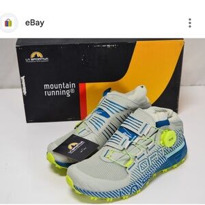 LA SPORTIVA - Women's Cyklon - Trail running shoes, in mineral ink. NWT